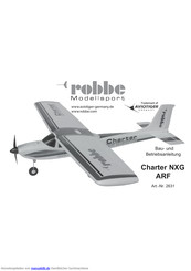 ROBBE Charter NXG ARF Bau- Und Betriebsanleitung