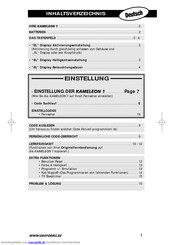 OneForall KAMELEON 1 Handbuch