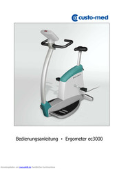 Custo Med ec3000 Bedienungsanleitung