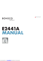 Boneco E2441A Gebrauchsanweisung