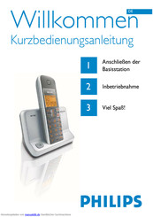 Philips SE430 Kurzanleitung