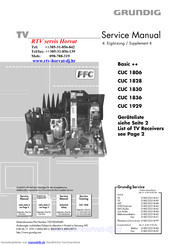 Grundig CUC 1806 Servicehandbuch