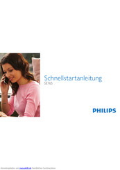 Philips SE765 Schnellstartanleitung