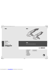 Bosch PWS 1000-125 Originalbetriebsanleitung
