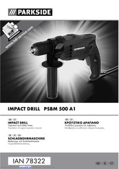 Parkside PSBM 500 A1 Originalbetriebsanleitung
