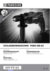 Parkside PSBM 500 A2 Originalbetriebsanleitung