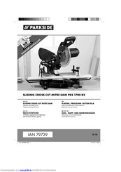 Parkside PKS 1700 B2 Originalbetriebsanleitung