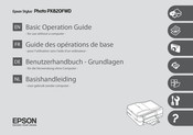 Epson Photo PX820FWD Benutzerhandbuch