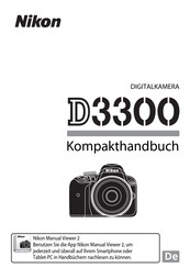 Nikon D3300 Handbuch