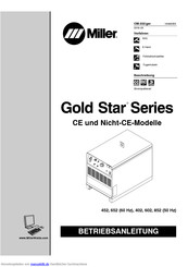 Miller Gold Star 652 (60 Hz) Betriebsanleitung