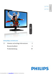 Philips 241TE5 Benutzerhandbuch