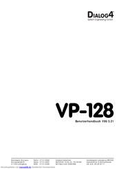 Dialog4 VP-128 Benutzerhandbuch