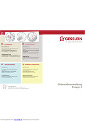 Gesslein Babygo 2 Handbuch