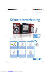 Philips MCD295 Schnellstartanleitung
