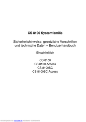 Carestream CS 8100 Benutzerhandbuch