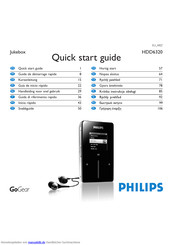 Philips HDD6320 Schnellstartanleitung