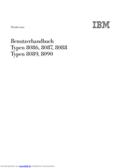 Ibm 8086 Benutzerhandbuch