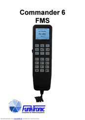FunkTronic Commander 6 FMS Handbuch