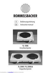 Rommelsbacher TL 1595 Bedienungsanleitung