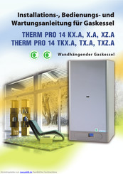 Thermona THERM PRO 14 TXZ.A Handbuch