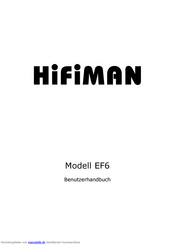 HiFiMAN EF6 Benutzerhandbuch