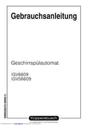 Küppersbusch igv6609 Gebrauchsanleitung