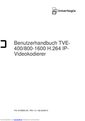 Interlogix TVE-400-1600 Benutzerhandbuch