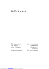 AEG SANTO C 9 18 41-5i Benutzerhandbuch