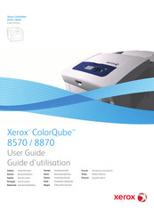 Xerox ColorQube 8870 Benutzerhandbuch