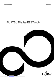 Fujitsu E22 Touch Bedienungsanleitung