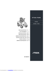 Stiga DIESEL 4WD Handbuch