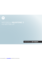 Motorola MILESTONE 2 Handbuch