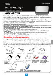 Fujitsu ScanSnap S1500 Handbuch