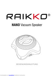 Raikko RAIKKO Nano Bedienungsanleitung