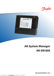 Danfoss AK-SM 800 Benutzerhandbuch