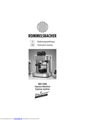 Rommelsbacher EKS 1500 Bedienungsanleitung