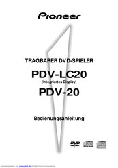 Pioneer PDV-LC20 Bedienungsanleitung
