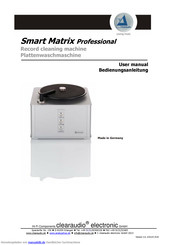 Clearaudio Smart Matrix Professional Bedienungsanleitung