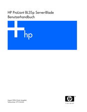 hp ProLiant BL35p Benutzerhandbuch