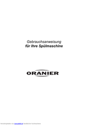 Oranier SP 7551 Gebrauchsanweisung