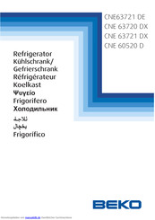 BEKO CNE 63720 DX Handbuch