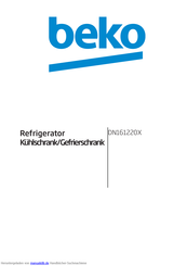 BEKO DN161220X Handbuch