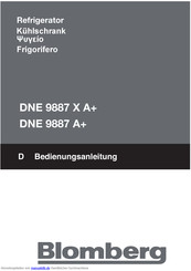 Blomberg DNE 9887 A+ Bedienungsanleitung