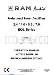 RAM DQL Series Bedienungsanleitung