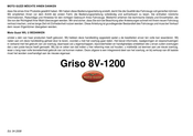 MOTO GUZZI GRISO 8V-1200 Bedienungsanleitung