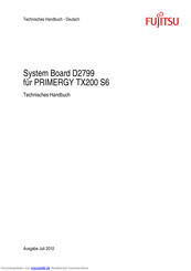 Fujitsu D2799 Handbuch