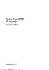 Fujitsu D2671 Handbuch