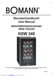 Bomann KSW 345 Benutzerhandbuch