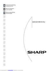 Sharp QW-D21I491X Bedienungsanleitung