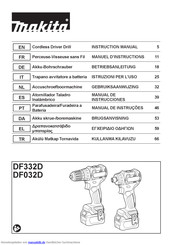 Makita DF032D Betriebsanleitung